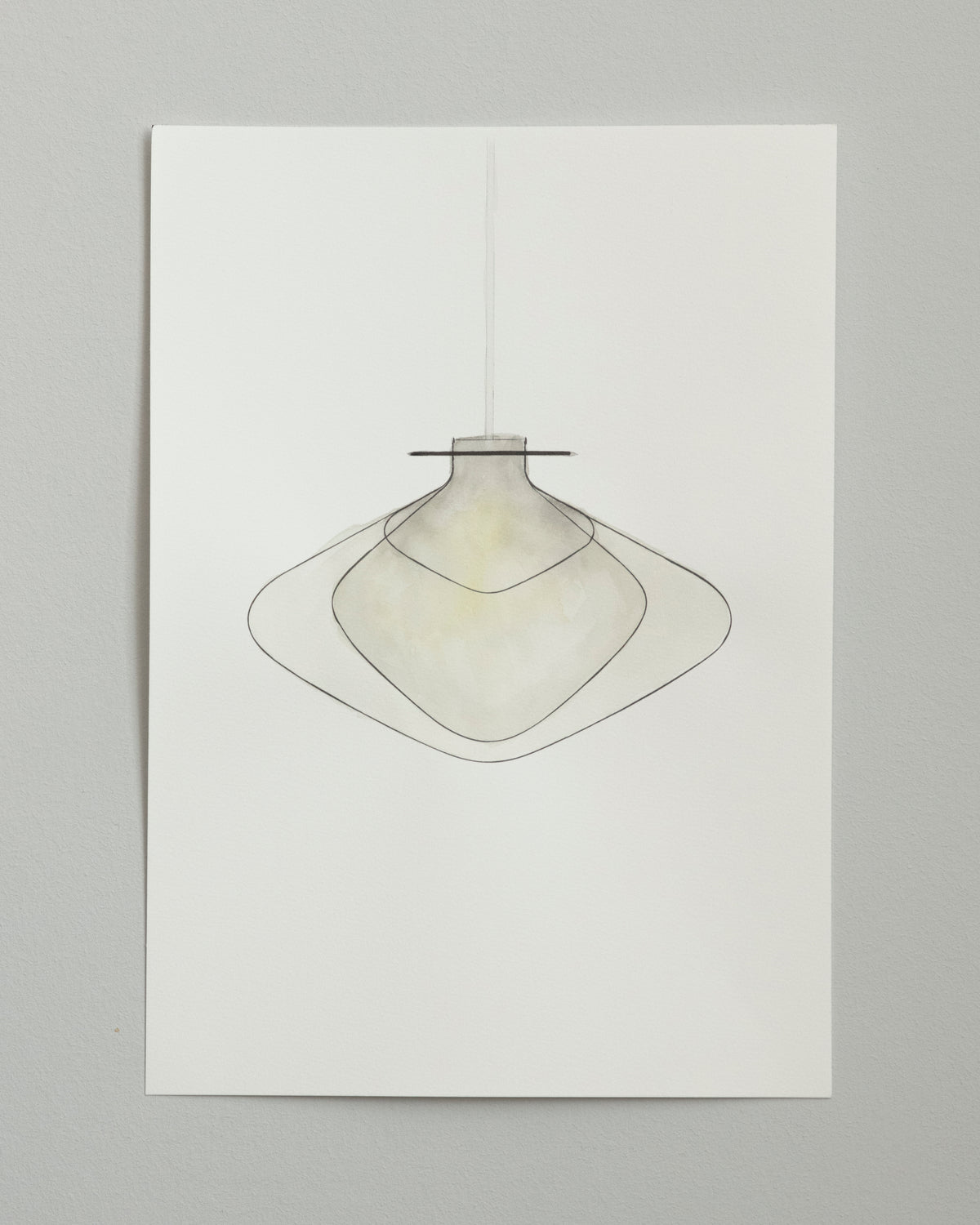REPOSE 260 pendant | Black and brass | LYFA