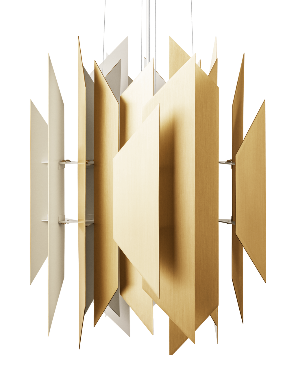 DIVAN 2 Brass 700 pendant | Solid brass | LYFA